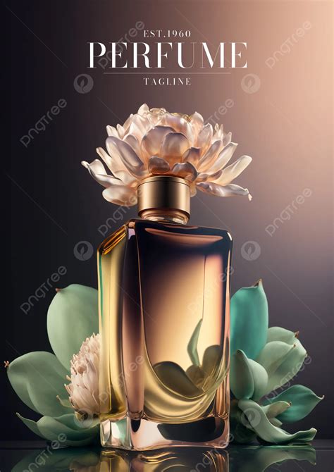 perfume poster template